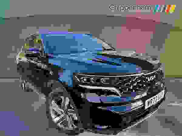 Used 2023 Kia SORENTO 1.6 T-GDi HEV Vision 5dr Auto Premium paint - Midnight black at Chippenham Motor Company