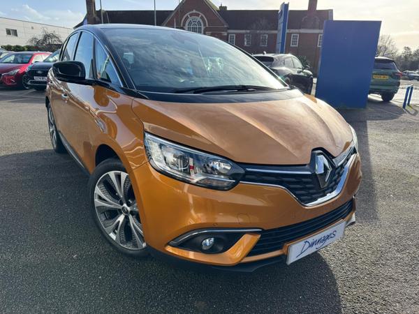 Used 2017 Renault Scenic 1.2 TCe Dynamique Nav MPV 5dr Petrol Manual Euro 6 (s/s) (130 ps) Honey Yellow With Black Roof at Dinnages