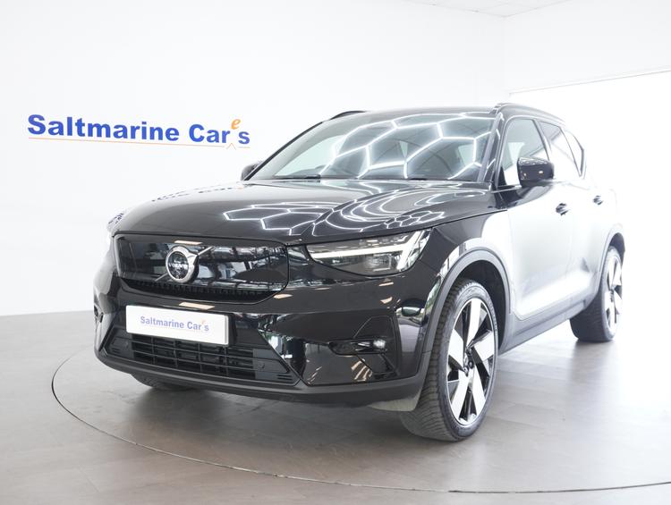 Used 2023 Volvo XC40 Recharge Twin 82kWh Ultimate SUV 5dr Electric Auto AWD (408 ps) Black at #sitename#