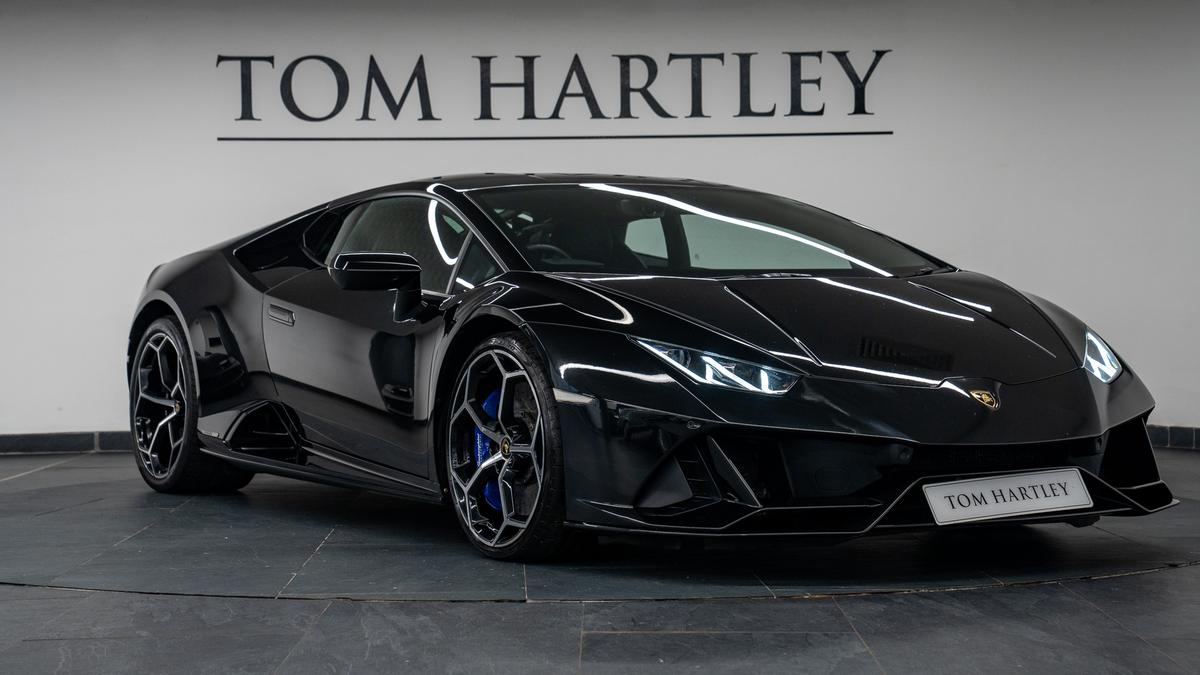 Used 2020 LAMBORGHINI Huracan EVO LP610-2 Nero Helene Metallic at Tom Hartley