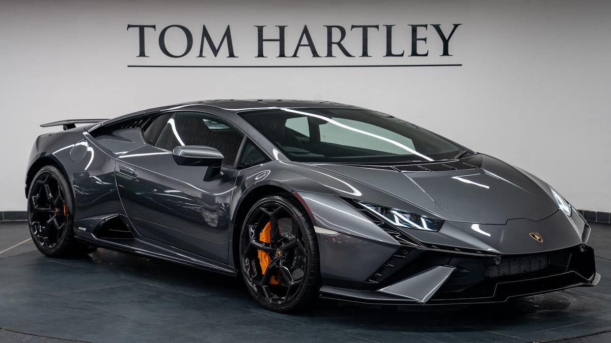 Used 2023 LAMBORGHINI Huracan LP640-2 Tecnica Grigio Lynx Metallic at Tom Hartley