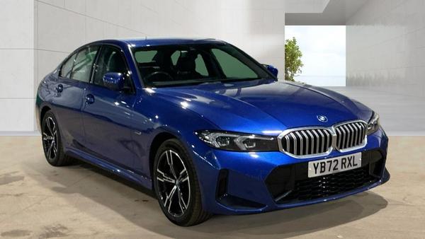Used 2023 BMW 3 SERIES 330e M Sport 4dr Step Auto Blue at SERE Motors
