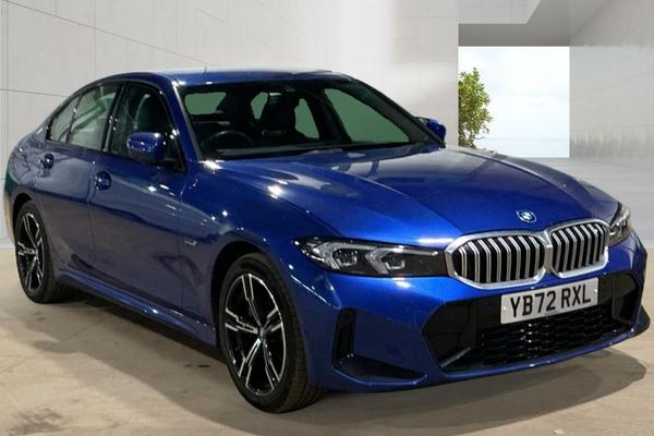 Used 2023 BMW 3 SERIES 330e M Sport 4dr Step Auto Blue at SERE Motors