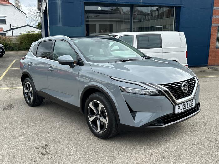 Used 2021 Nissan QASHQAI DIG-T PREMIERE EDITION MHEV GREY at Windsors of Wallasey