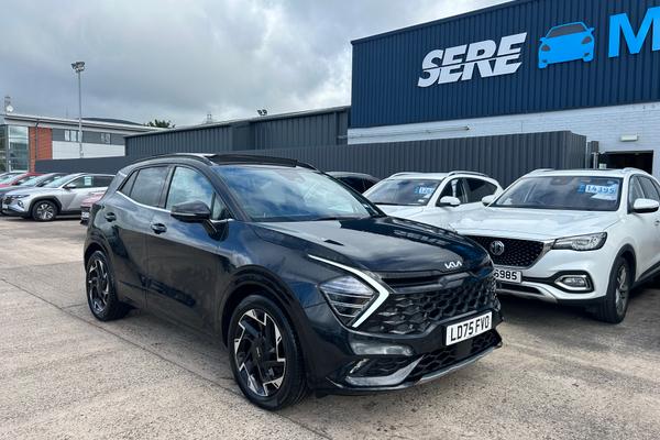 Used 2025 Kia SPORTAGE 1.6T GDi 157 48V ISG GT-Line S 5dr DCT Black at SERE Motors