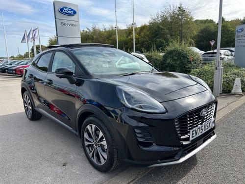 Used 2026 Ford Puma 1.0 MHEV TITANIUM MILD HYBRID MEGA SPEC LOW MILEAGE Agate Black at Lawtons of Tadcaster