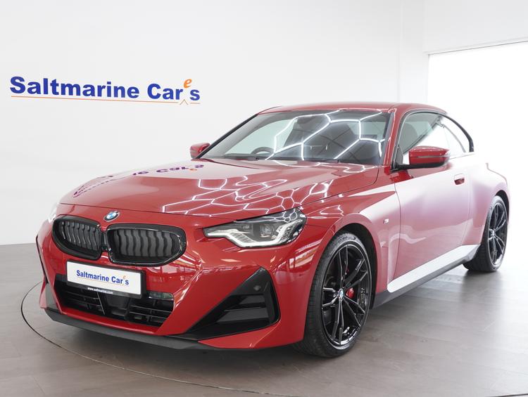 Used 2023 BMW 2 Series 2.0 220d MHT M Sport Coupe 2dr Diesel Hybrid Auto Euro 6 (s/s) (190 ps) Red at #sitename#