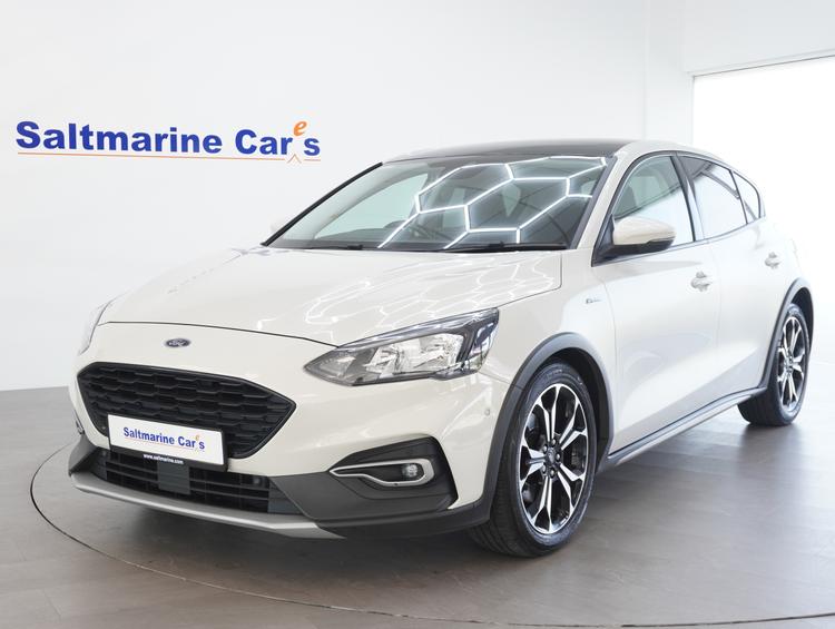 Used 2019 Ford Focus 1.5 EcoBlue Active X Hatchback 5dr Diesel Auto Euro 6 (s/s) (120 ps) White at #sitename#