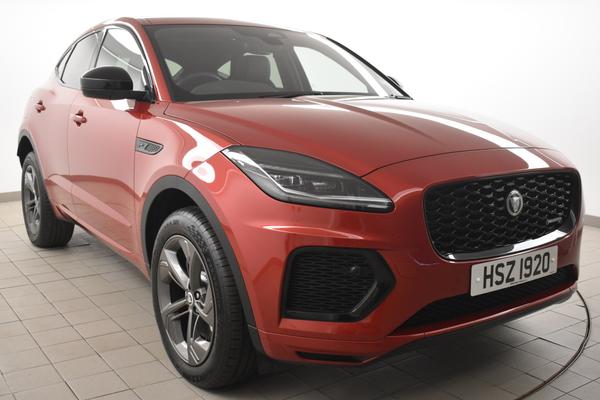 Used 2023 Jaguar E-PACE 1.5 P300e R-Dynamic SE Black 5dr Auto Red at SERE Motors