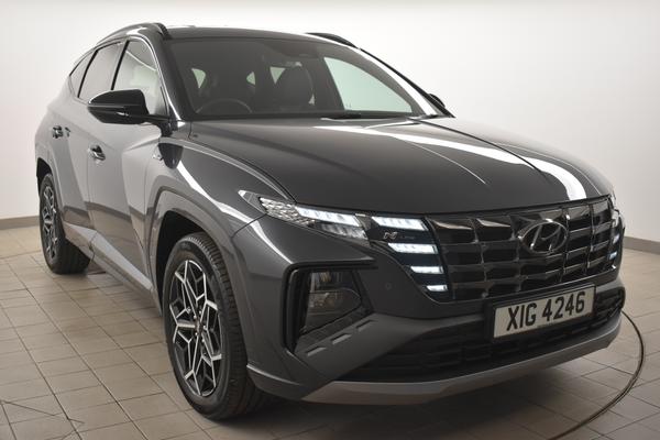 Used 2024 Hyundai TUCSON 1.6 TGDi Hybrid 230 N Line 5dr 2WD Auto Grey at SERE Motors