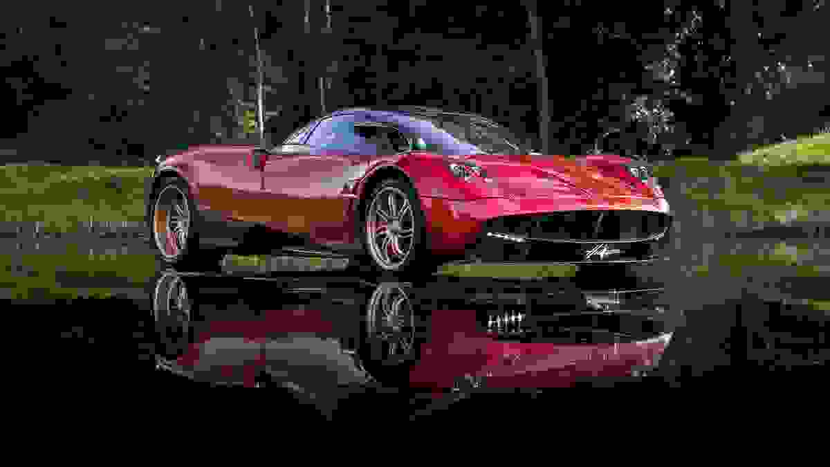 Used 2013 Pagani Huayra Coupe Triple Layer Rosso Dubai Pearlescent at Tom Hartley