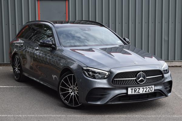 Used 2022 Mercedes-Benz E CLASS E220d 200 AMG Line Night Ed Prem+ 5dr 9G-Tronic Grey at SERE Motors