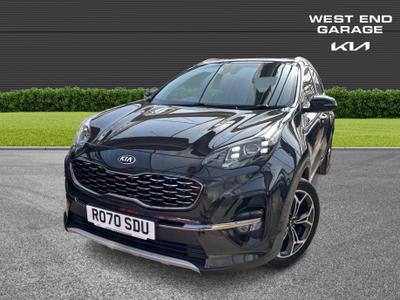 Used 2021 Kia Sportage 1.6 T-GDi ISG GT-LINE Phantom Black at Kia Motors UK
