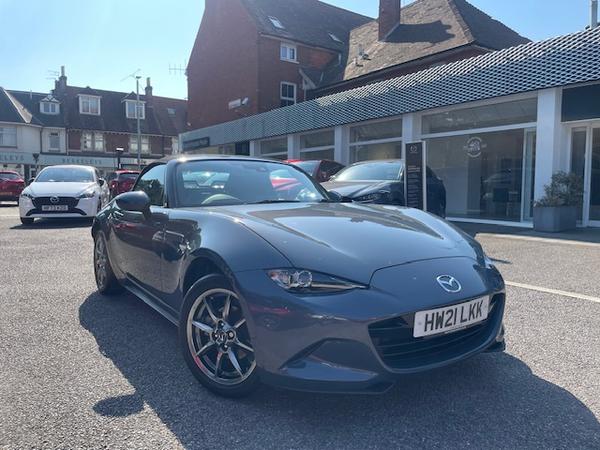 Used 2021 Mazda MX-5 1.5 SKYACTIV-G Sport Convertible 2dr Petrol Manual Euro 6 (s/s) (132 ps) at Horizon Honda