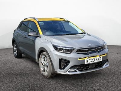 Used 2023 Kia Stonic 1.0 T-GDi ISG 48V GT-LINE S Storm Grey With Yellow Roof at Kia Motors UK