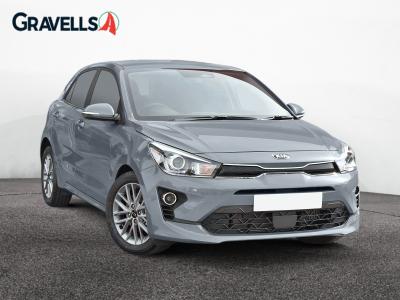 Used 2023 Kia RIO 1.2 2 Hatchback 5dr Petrol Manual Euro 6 (s/s) (83 bhp) Grey at Gravells