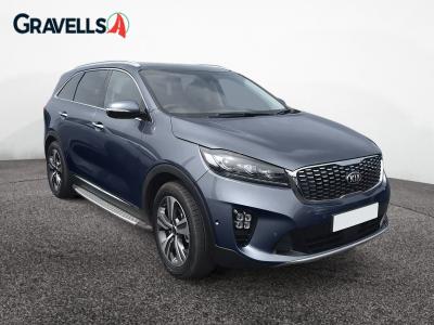 Used 2019 Kia SORENTO 2.2 CRDi GT-Line S SUV 5dr Diesel Auto AWD Euro 6 (s/s) (197 bhp) Blue at Gravells
