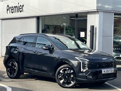 Used 2026 Kia Sportage 1.6 T-GDi HEV GT-LINE Phantom Black at Kia Motors UK