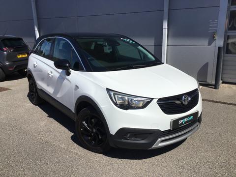 Used 2019 Vauxhall Crossland X 1.2 Turbo ecoTEC Design Line SUV 5dr Petrol Manual Euro 6 (s/s) (110 ps) White at West End Motors Bodmin
