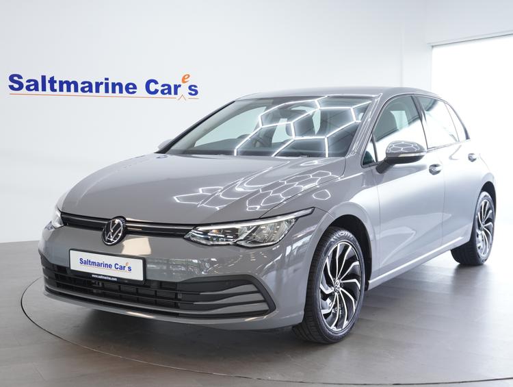 Used 2022 Volkswagen Golf 1.0 TSI Life Hatchback 5dr Petrol Manual Euro 6 (s/s) (110 ps) Moonstone Grey at #sitename#