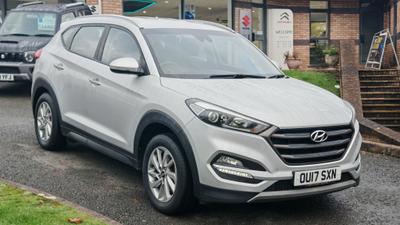 Used 2017 Hyundai TUCSON 1.7 CRDi Blue Drive SE Nav SUV 5dr Diesel Manual Euro 6 (s/s) (116 ps) at Motorhouse Coleford