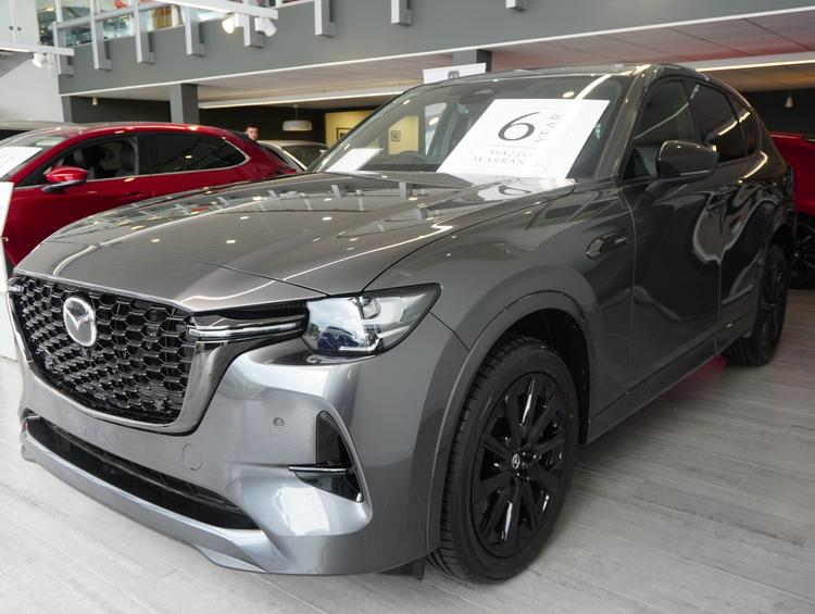 Used 2025 Mazda CX-60 Homura Plus Plug-in Hybrid Auto 4WD (327 ps) Machine Grey at #sitename#