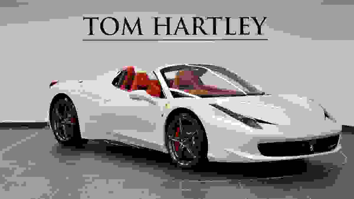 Used 2014 Ferrari 458 Spider Bianco Fuji at Tom Hartley