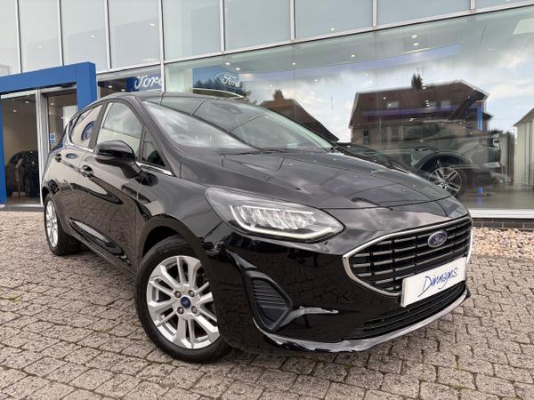 Used 2022 Ford Fiesta 1.0T EcoBoost Titanium Hatchback 5dr Petrol Manual Euro 6 (s/s) (100 ps) at Dinnages