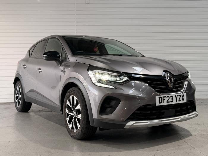 Used 2023 Renault Captur 1.0 TCe evolution SUV 5dr Petrol Manual Euro 6 (s/s) (90 ps) Grey at Gravells