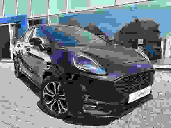 Used 2023 Ford Puma 1.0T EcoBoost MHEV ST-Line SUV 5dr Petrol Hybrid Manual Euro 6 (s/s) (125 ps) Agate Black at Dinnages
