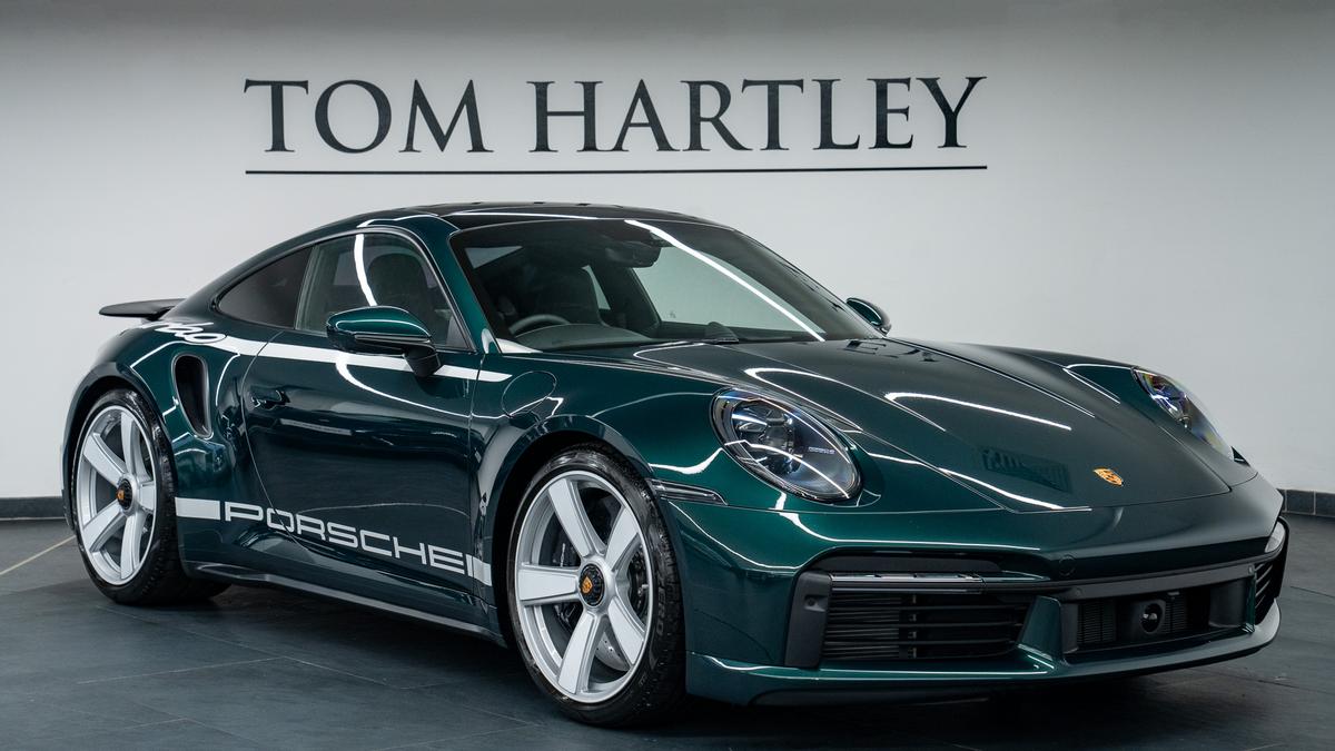 Used 2025 Porsche 911 Turbo S 50 Years Paint To Sample Paint to Sample Jet Green Metallic at Tom Hartley