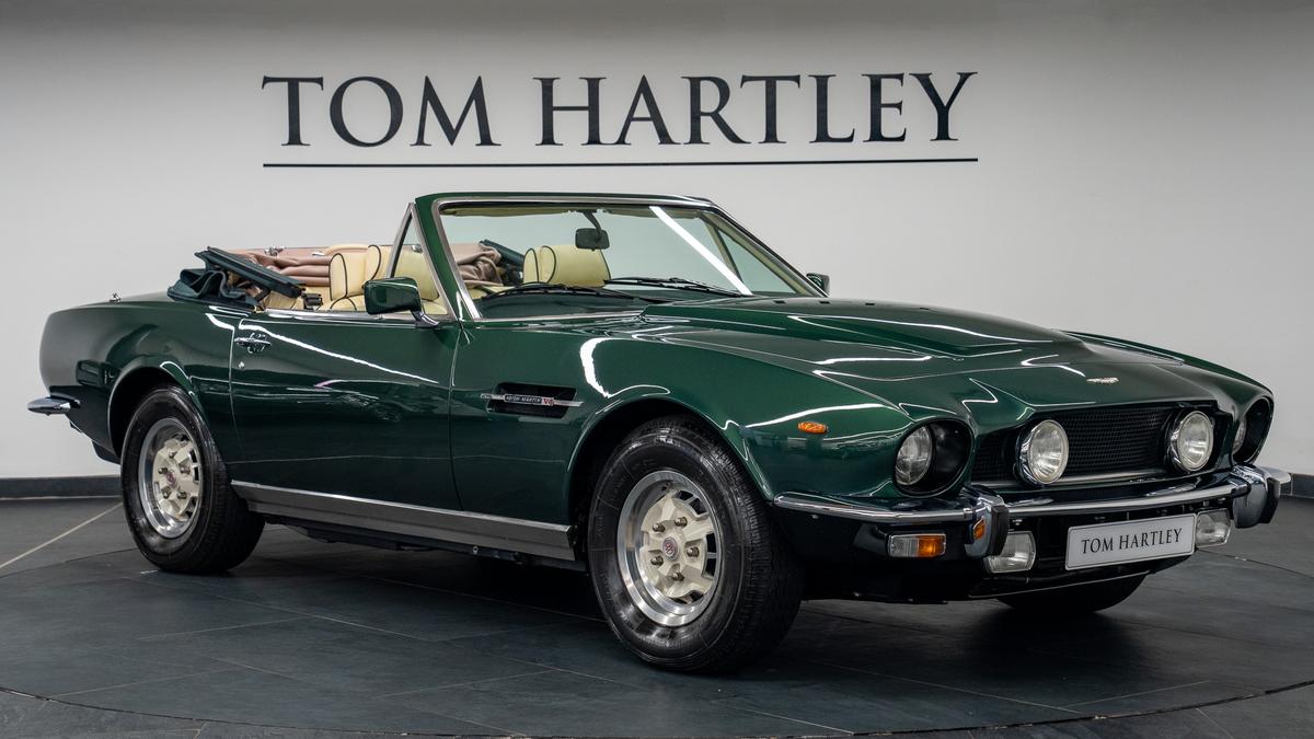 Used 1979 Aston Martin V8 Volante 'Oscar India' Ex-Roger Taylor Buckinghamshire Green Metallic at Tom Hartley