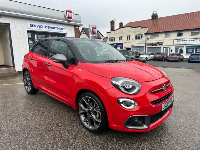 Used 2020 Fiat 500X 1.0 FireFly Turbo Sport SUV 5dr Petrol Manual Euro 6 (s/s) (120 bhp) Red at Windsors of Wallasey