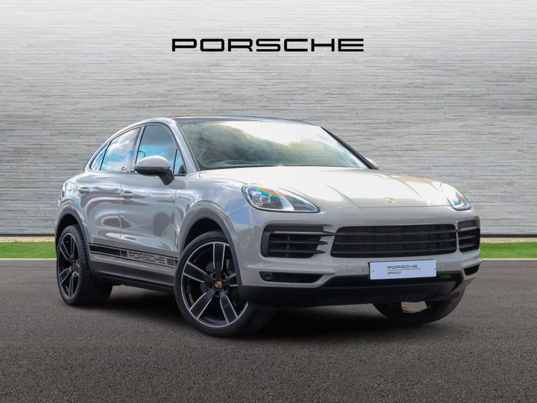Used 2020 PORSCHE Cayenne 3.0T V6 Coupe 5dr Petrol TiptronicS 4WD Euro 6 (s/s) (340 ps) Grey at JCT600