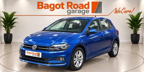 Used 2019 Volkswagen Polo SE 1.0 TSi 95 BHP Reef Blue Metallic at Bagot Road