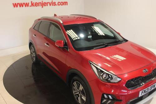Used 2021 Kia Niro 1.6 GDi 2 SUV 5dr Petrol Hybrid DCT Euro 6 (s/s) (139 bhp) Red at Ken Jervis