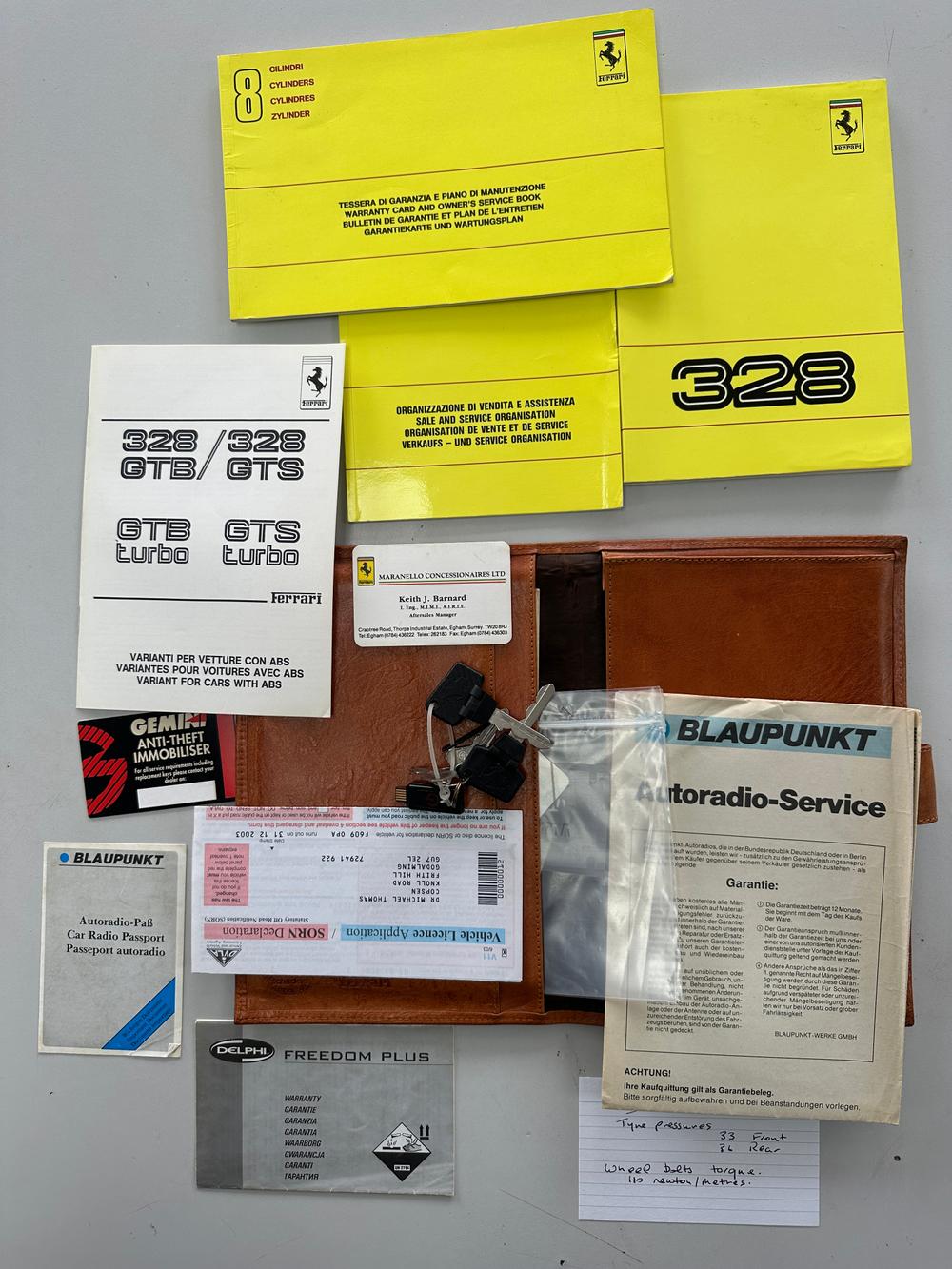 Used Ferrari 328 GTS F609OPA 36