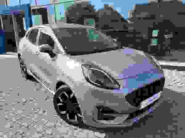 Used 2022 Ford Puma 1.0T EcoBoost MHEV ST-Line X SUV 5dr Petrol Manual Euro 6 (s/s) (155 ps) Solar Silver at Dinnages