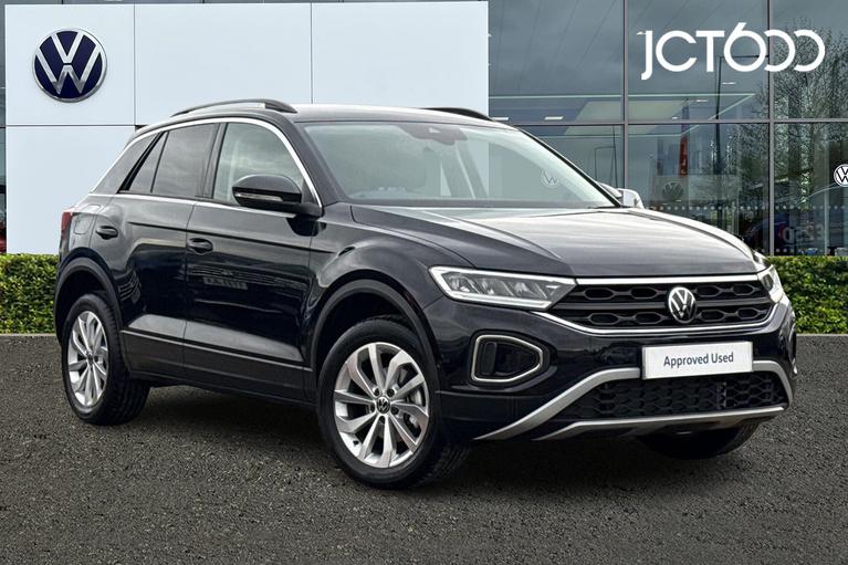 Used 2025 VOLKSWAGEN T-Roc 1.5 TSI Match 5dr DSG Black at JCT600