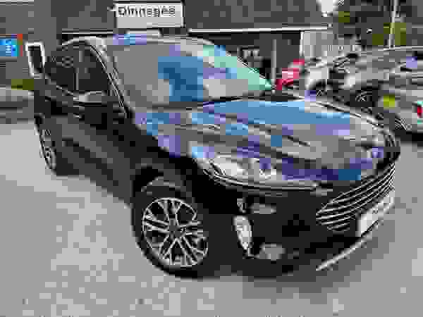 Used 2024 Ford Kuga 1.5T EcoBoost Titanium Edition SUV 5dr Petrol Manual Euro 6 (s/s) (150 ps) Agate Black at Dinnages
