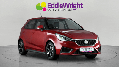 Used 2021 MG Mg3 1.5 VTI-TECH 106 Bhp EXCLUSIVE NAV (VQ) Red at Eddie Wright Car Supermarket