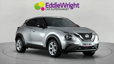 Used 2019 NISSAN JUKE 1.0 DIG-T 117 Bhp N-CONNECTA (NQ) Silver at Eddie Wright Car Supermarket