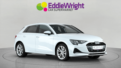 Used 2025 AUDI A3 1.5 TFSI 30 116 Bhp SPORT S TRONIC (NQ) White at Eddie Wright Car Supermarket