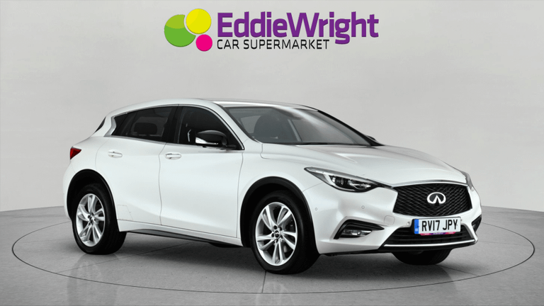 Used 2017 INFINITI Q30 1.5D 109 Bhp PREMIUM (NQ) White at Eddie Wright Car Supermarket