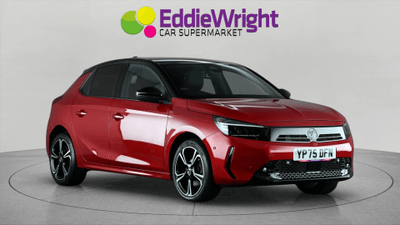 Used 2025 VAUXHALL CORSA 1.2 TURBO ULTIMATE HATCHBACK (NQ) Red at Eddie Wright Car Supermarket