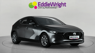 Used 2023 Mazda MAZDA3 2.0 e-SkyActive-X MHEV SE-L Lux (VQ) Grey at Eddie Wright Car Supermarket