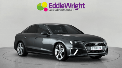 Used 2021 Audi A4 2.0 TDI 35 150 Bhp S LINE S TRONIC (NQ) Grey at Eddie Wright Car Supermarket