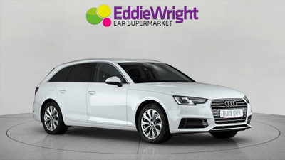 Used 2019 Audi A4 AVANT 2.0 TDI 35 150 Bhp SE ESTATE S TRONIC (NQ) White at Eddie Wright Car Supermarket