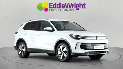 Used 2024 Volkswagen Tiguan 1.5TSI e-HYBRID 19.7 kwh 204 Bhp MATCH (NQ) White at Eddie Wright Car Supermarket