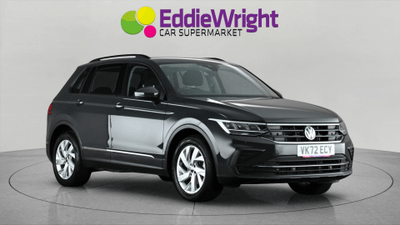 Used 2022 Volkswagen Tiguan 1.5 TSI 150 Bhp LIFE SUV (NQ) Grey at Eddie Wright Car Supermarket